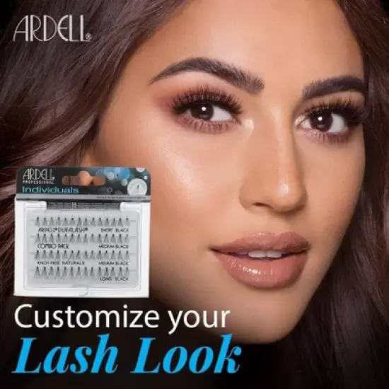 Ardell Professional Individual Duralash Lashes - 62159 - Long Black - (Pack of 3) image {2}