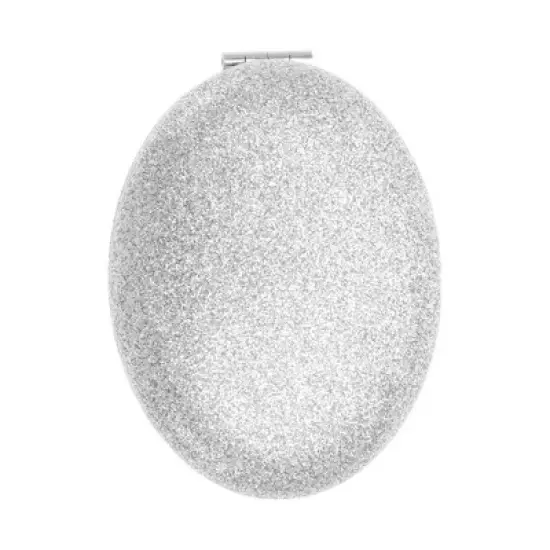 Unique Bargains Portable Oval Makeup Mirror 1 Pc image {8}