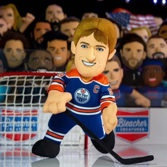 Bleacher Creatures Edmonton Oilers Wayne Gretzky 10" Plush Figure image {5}