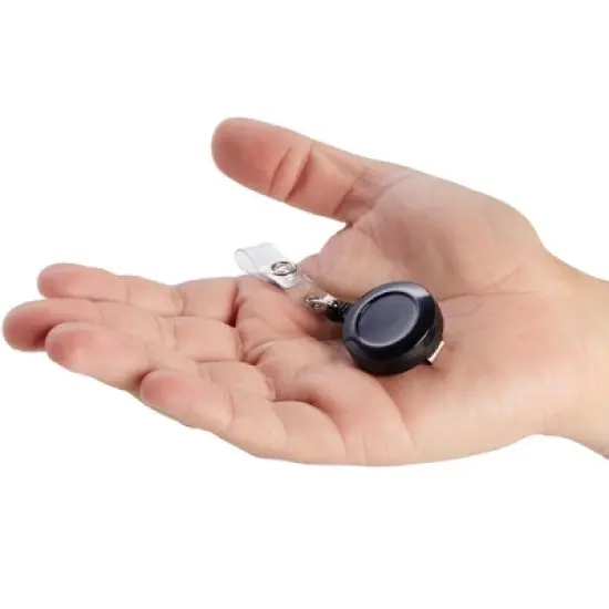 Juvale 100 Pack Retractable ID Badge Holder Reel for Cards with Clips, Bulk for Nurses and Teachers, Office Supplies, Name Badge for Work, 26.5 In image {4}