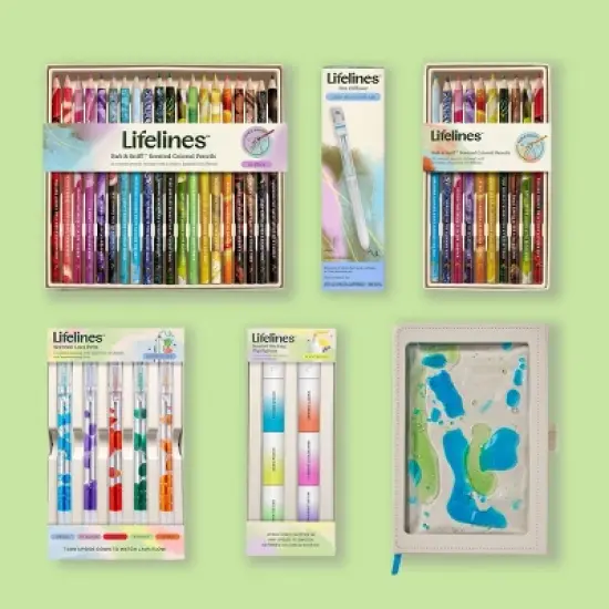 Lifelines 2pk Scented Lava Pens Pink/Purple image {5}