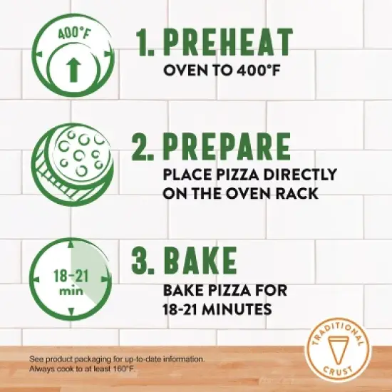 Freschetta Garlic Duo Sausage Frozen Pizza - 20.35oz image {4}