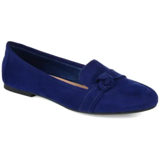 Journee Collection Womens Marci Slip On Round Toe Loafer Flats image {12}