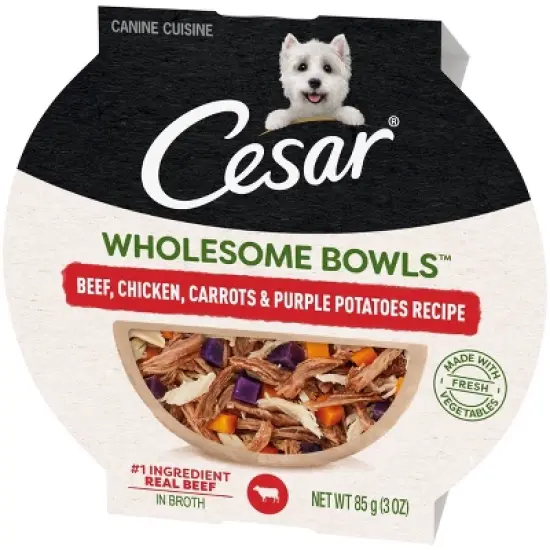 Cesar Wholesome Bowls Wet Dog Food - 3.0oz image {2}
