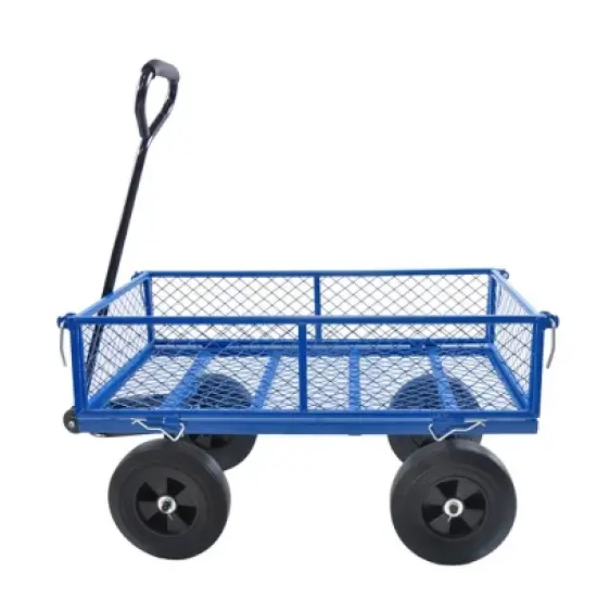 Solid wheels Tools cart Wagon Cart Garden cart trucks image {7}