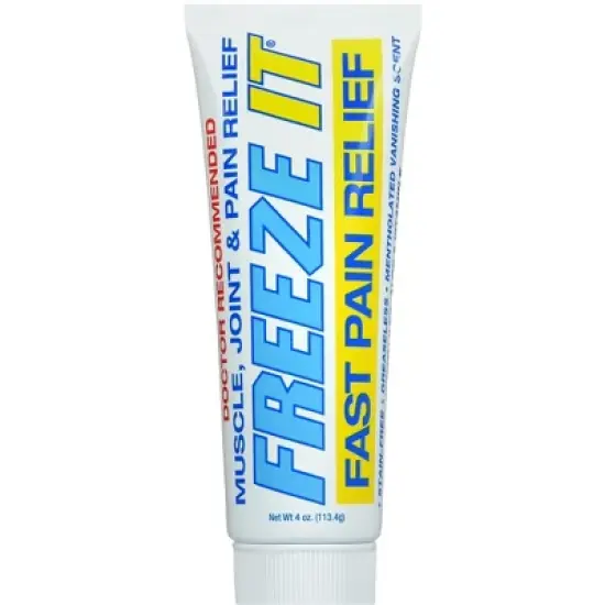 Freeze It Muscle, Joint & Pain Relief Gel 4 Oz image {4}