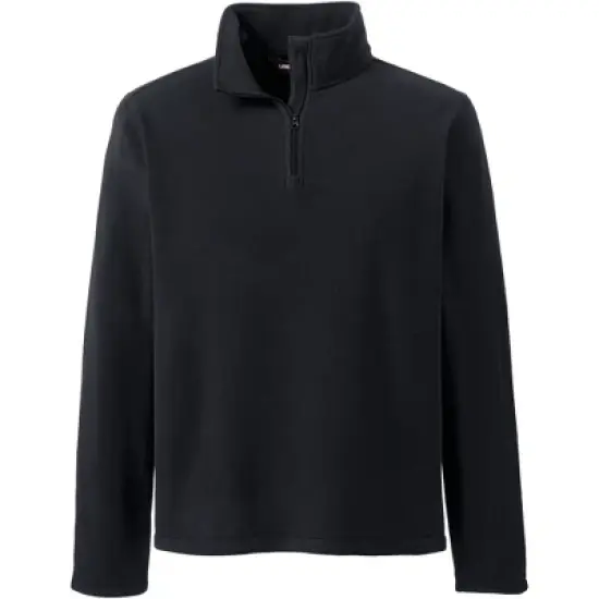 School Uniform Young Men's Lightweight Fleece Quarter Zip Pullover image {3}