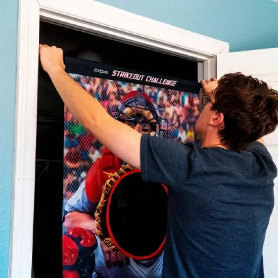 GoSports Strikeout Challenge Baseball Toss Doorway Toy Game Set - 9pc image {4}