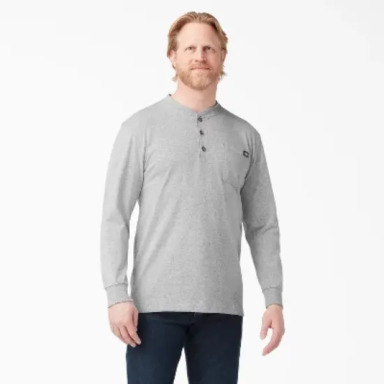 Dickies Long Sleeve Heavyweight Henley T-Shirt image {5}