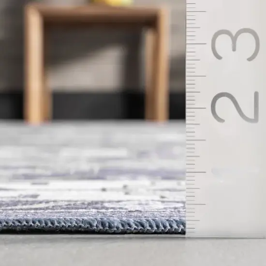 nuLOOM Frida Persian Medallion Machine Washable Indoor/Outdoor Patio Area Rug image {2}