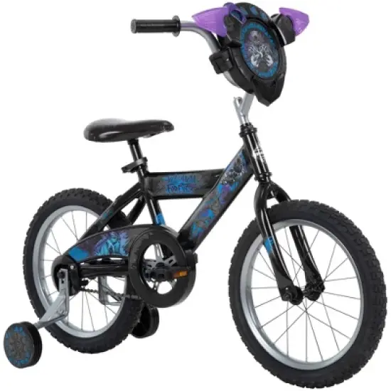Huffy Marvel Black Panther 16" Kids' Bike - Black image {2}
