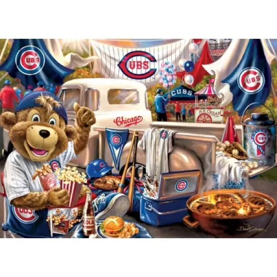 MasterPieces 1000 Piece Jigsaw Puzzle - MLB Chicago Cubs Gameday image {2}