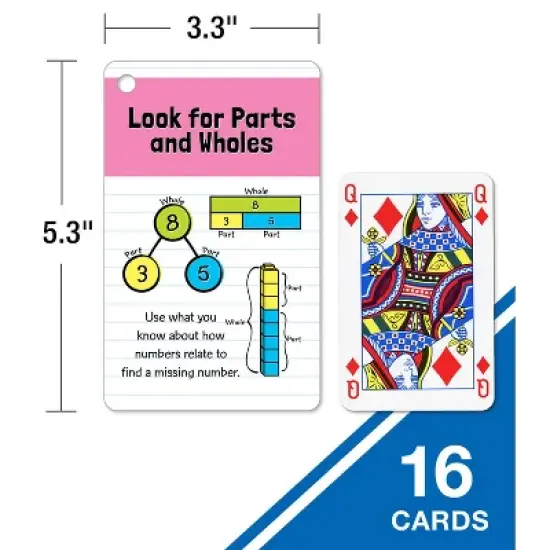 Carson Dellosa Education Be Clever Wherever Things on Rings Math Strategies Manipulative, Grade K-2 image {2}