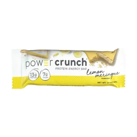 Power Crunch Energy Lemon Meringue Protein Bar - 5ct image {1}