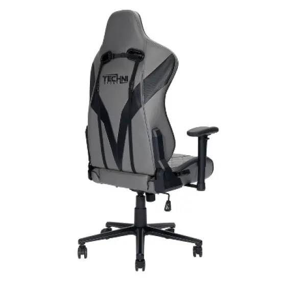 Ergonomic Gaming Chair Gray - Techni Sport image {9}