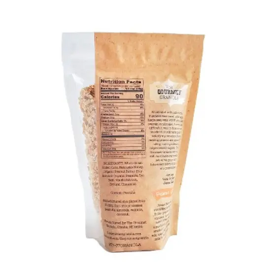 The Gourmet Granola 12 oz Gluten, Soy, & Dairy Free Peanut Butter Granola - Pack of 2 image {2}