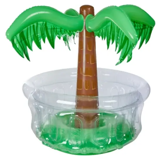 Playbees Inflatable Palm Tree Cooler 28 inch image {4}