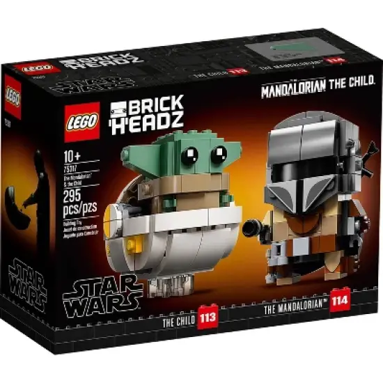 LEGO BrickHeadz Star Wars The Mandalorian & The Child 75317 image {3}