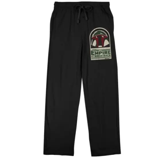 Star Wars A New Hope Boba Fett Men's Black Sleep Pajama Pants image {6}