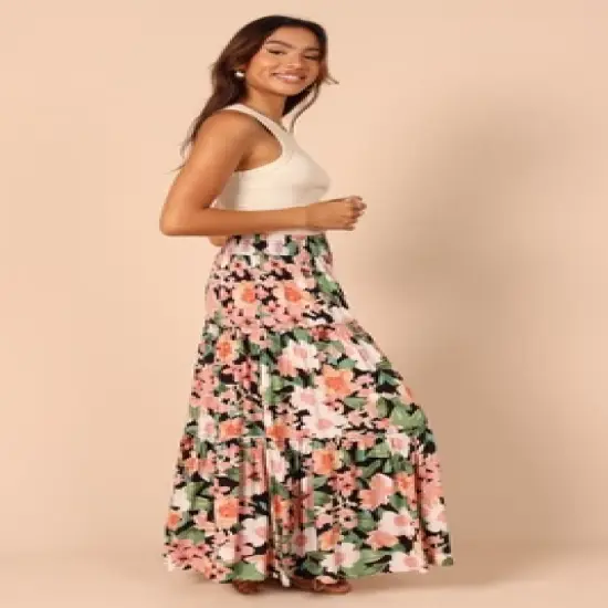 Petal and Pup Womens Rhiannan High Waisted Frill Skirt image {4}