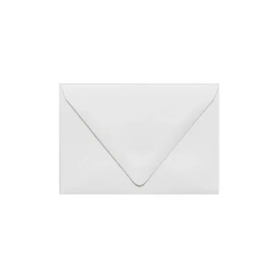 LUX A1 Contour Flap Envelopes (3 5/8 x 5 1/8) 50/Pack White - 100% Recycled (1865-WPC-50) image {1}