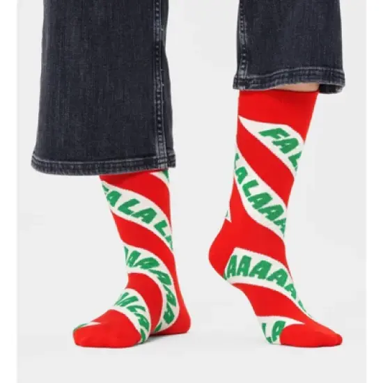 Happy Socks Adult Fa La La La Sock image {1}