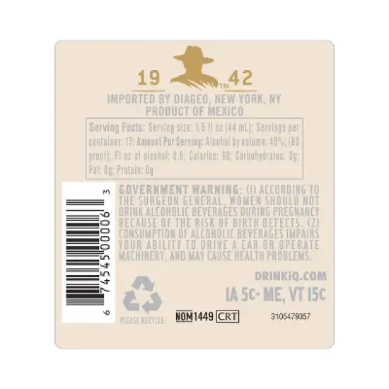 Don Julio Anejo Tequila - 750ml Bottle image {8}