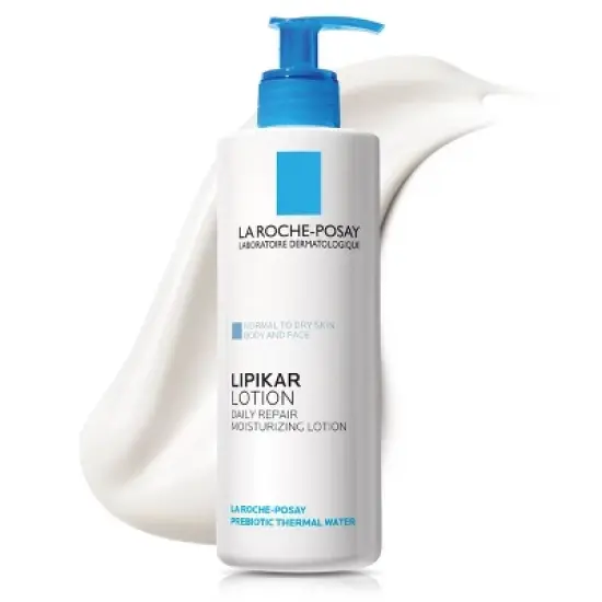 La Roche Posay Lipikar Daily Repair Moisturizing Body Lotion Unscented - 13.52 fl oz image {2}