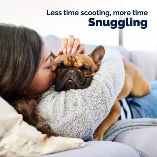 Vetnique Glandex Anal Gland Peanut Butter Flavor Soft Dog Chews - 16.9oz/60ct image {10}