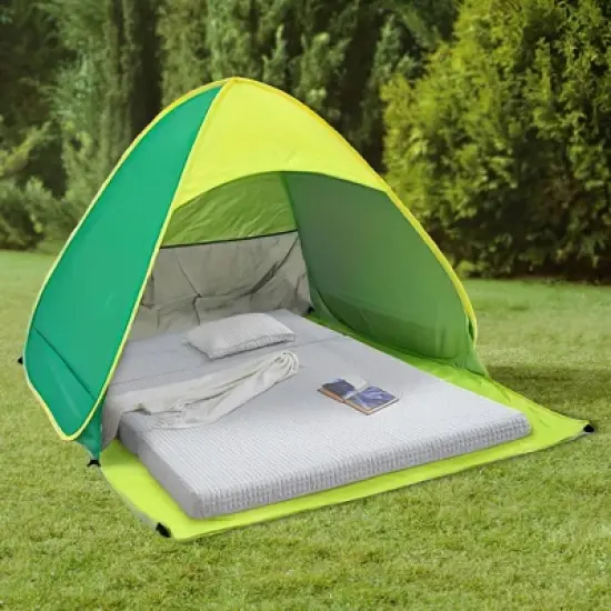 Wellos Non-Slip Firm Portable Tri Folding Gel Memory Foam Mattress 4" Foldable Mattress image {7}