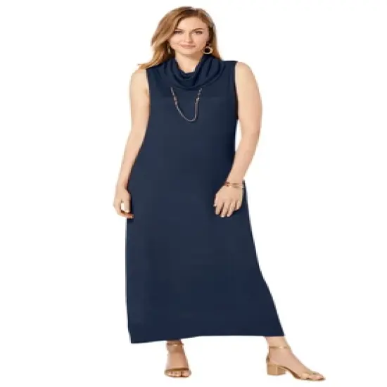 Jessica London Women&rsquo;s Plus Size 2-Piece Sweater Dress image {5}