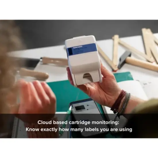 Zebra ZSB Series Address Labels - Potato Starch-Based, Recyclable Label Cartridge - Versatile, Cloud-Based Adhesive Labels for Printer - 2.25x0.75" image {3}