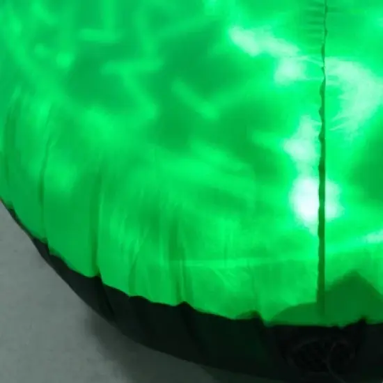 HOMCOM Inflatable Crawling Spider, Halloween Outdoor LED Lighted Yard Decoration, Waterproof image {5}