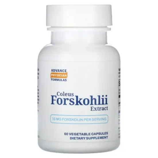 Advance Physician Formulas Coleus Forskohlii Extract, 100 mg, 60 Vegetable Capsules image {4}
