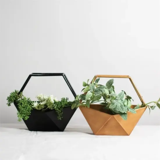 Geo Conservatory Planter - Foreside Home and Garden image {2}
