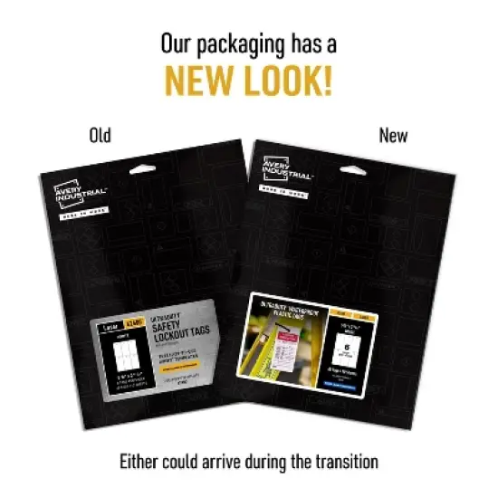 Avery UltraDuty Printable Plastic Hang Tags, 5.5" x 2.83", White Blank Tags, 50lb Pull-Strength, 60ct (62400) image {1}