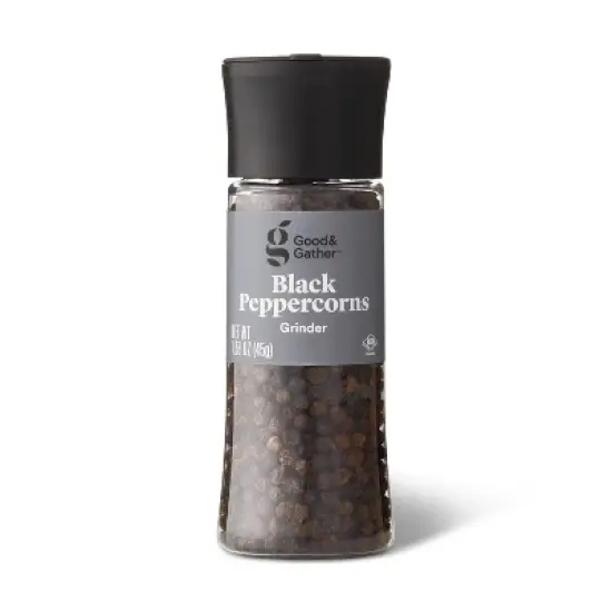 Black Peppercorn Grinder - 1.58oz - Good & Gather&trade; image {3}