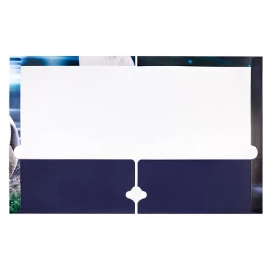 Lena + Liam Pocket Folder Cleat Kicking Soccer Ball, School Supplies image {2}