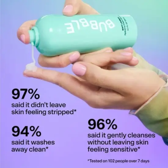 Bubble Skincare Soft Launch Hydrating Cream Cleanser - 4.2 fl oz image {3}