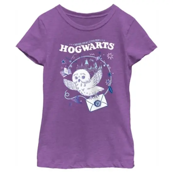 Girl's Harry Potter The Magic Letter T-Shirt image {3}