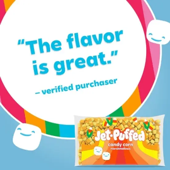 Jet Puffed Candy Corn Marshmallow - 8oz image {7}