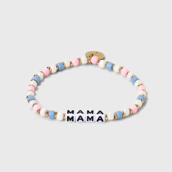 Little Words Project Mama Bracelet - Pink/Blue image {5}