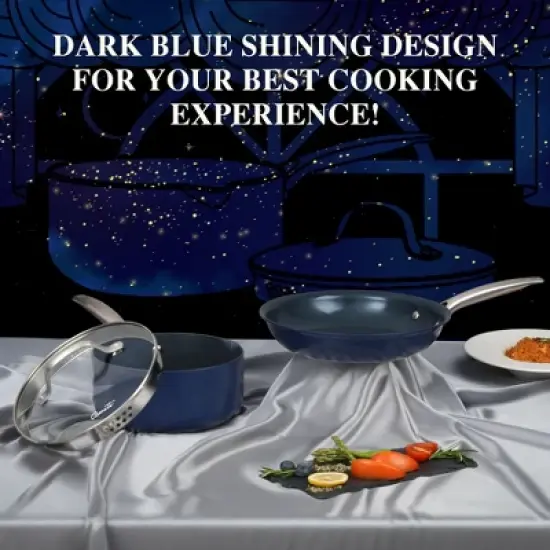 ZACHVO 10-inch Ceramic Ceramic Nonstick Frying Pan / Skillet, Oven & Dishwasher Safe image {3}