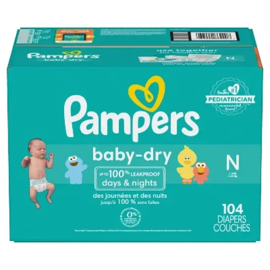 Pampers Baby Dry Diapers - (Select Size and Count) image {7}