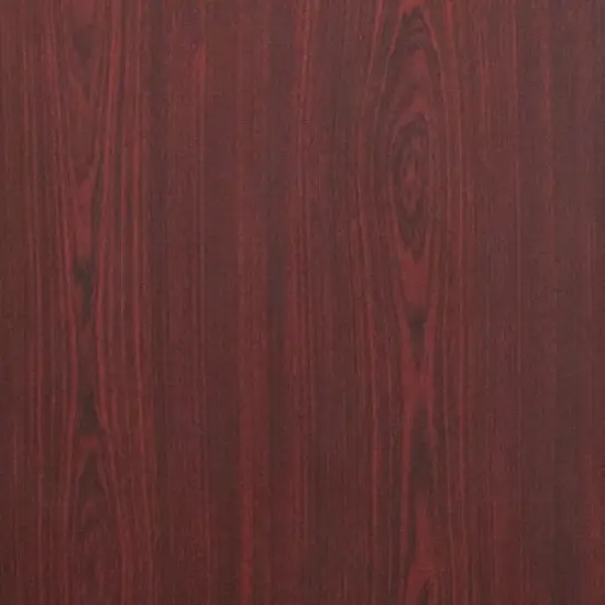 Flash Furniture 6-Foot Mahogany Melamine Laminate Folding Banquet Table image {8}