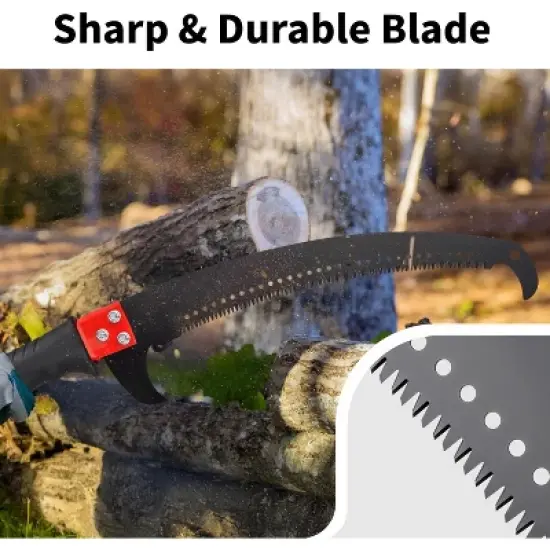 VINGLI 24ft Manual Pole Saws, Extendable Tree Trimmers Long Handle Pruner for Pruning Palms and Shrubs image {3}