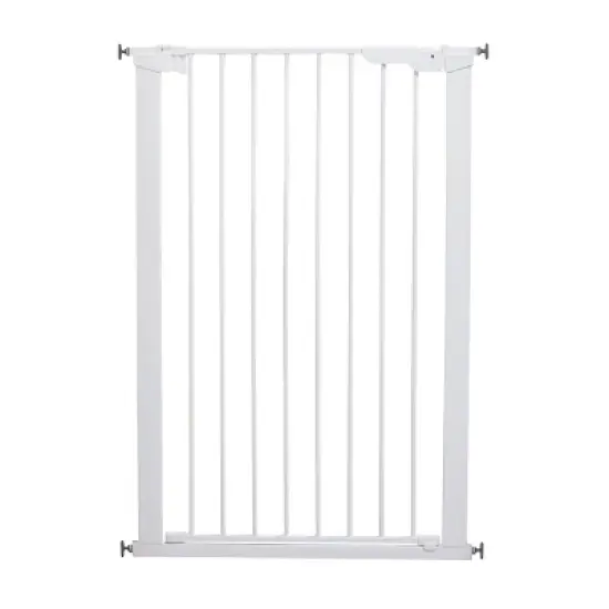Scandinavian Pet Design Xtra Tall 31" Pressure Mounted Animal Safety Gate, White (2 Pack) image {1}