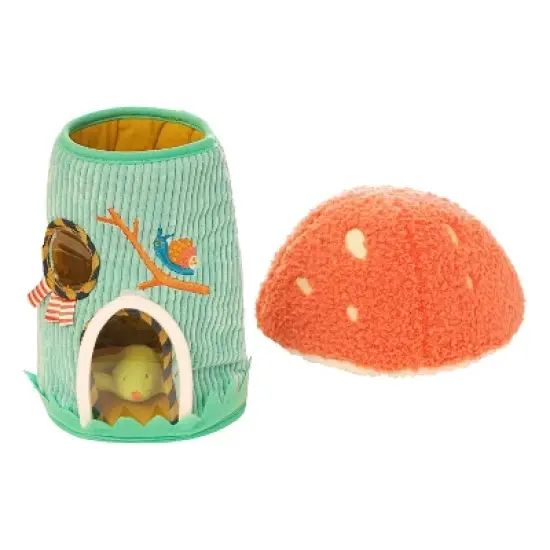 Manhattan Toy Toadstool Cottage Plush Fill & Spill Baby and Toddler Activity Toy image {1}
