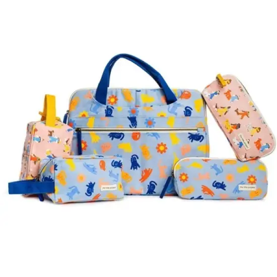 The Tote Project Pencil Pouch | Meow Meadow image {3}