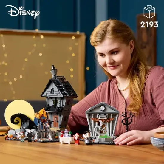LEGO Ideas The Nightmare Before Christmas Building Craft & Decor for Fans 21351 image {1}